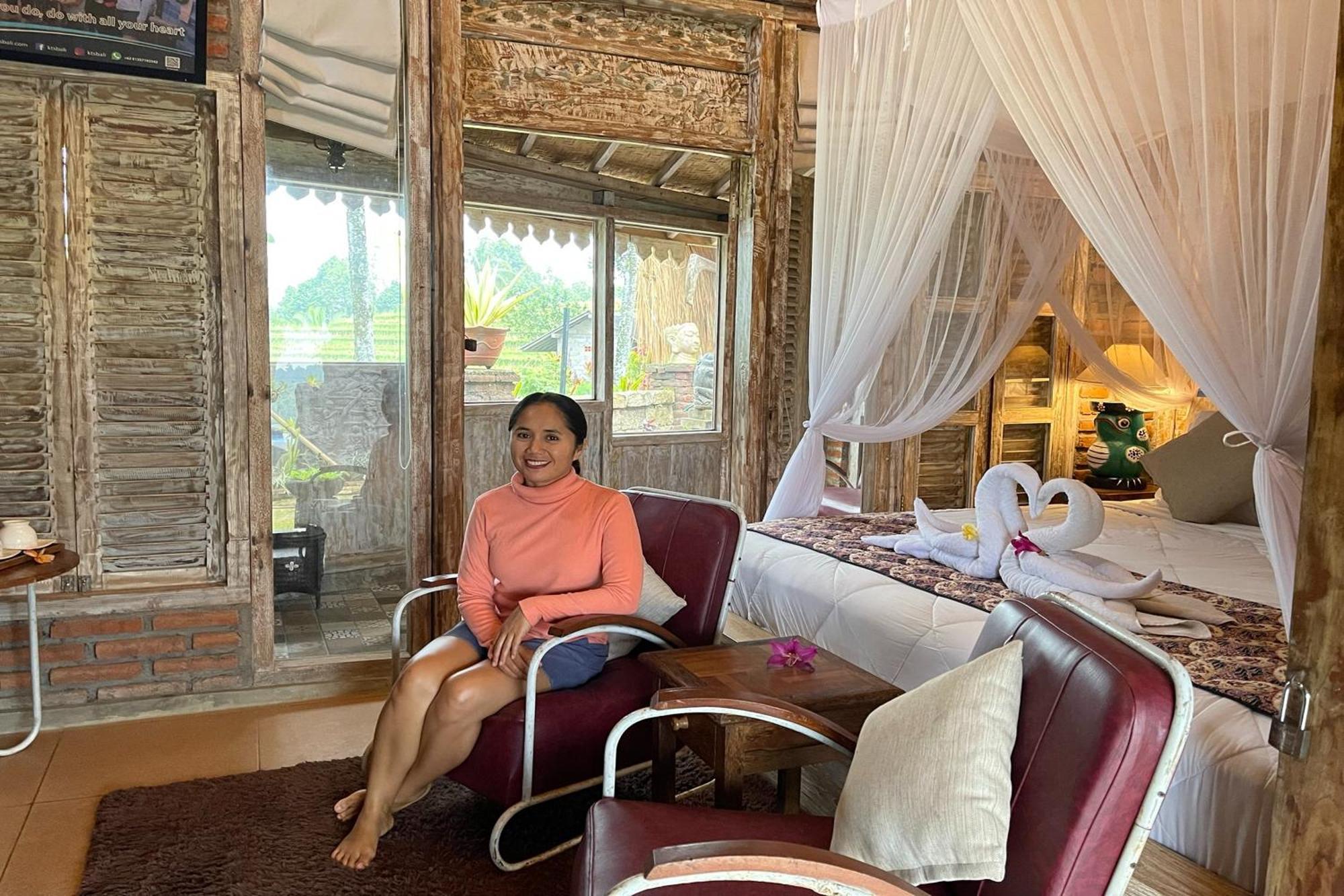 Kts - Kubu Tepi Sawah Villa Selemadeg Exteriör bild